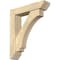 Ekena Millwork Imperial Slat Rough Sawn Bracket w/ Offset Brace, Douglas Fir, 6"W x 26"D x 30"H BKT0604X26X30IMP06RDF - alternate 1